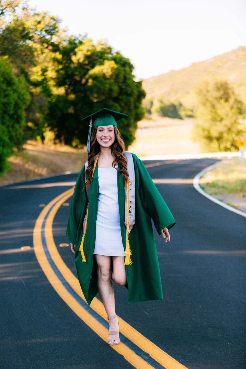 Creative graduation photoshoot by experts